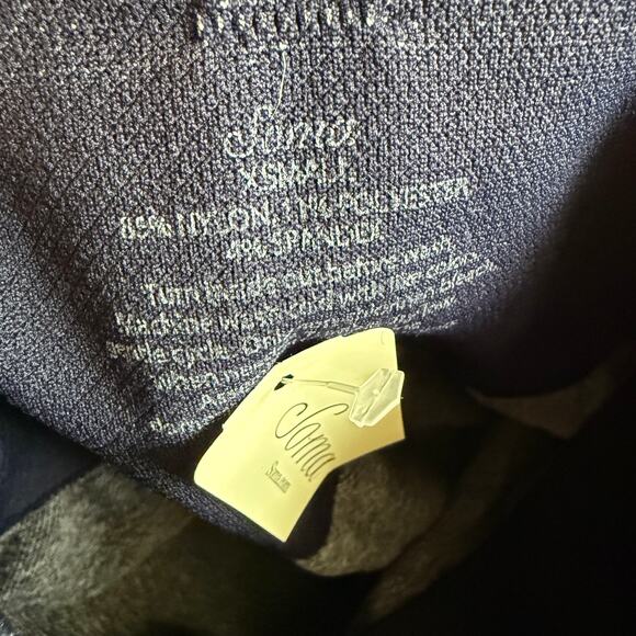 Soma Womens Slimming Leggings Denim Blue NEW with Tags XS - Picture 4 of 5